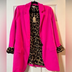 Pink blazer
